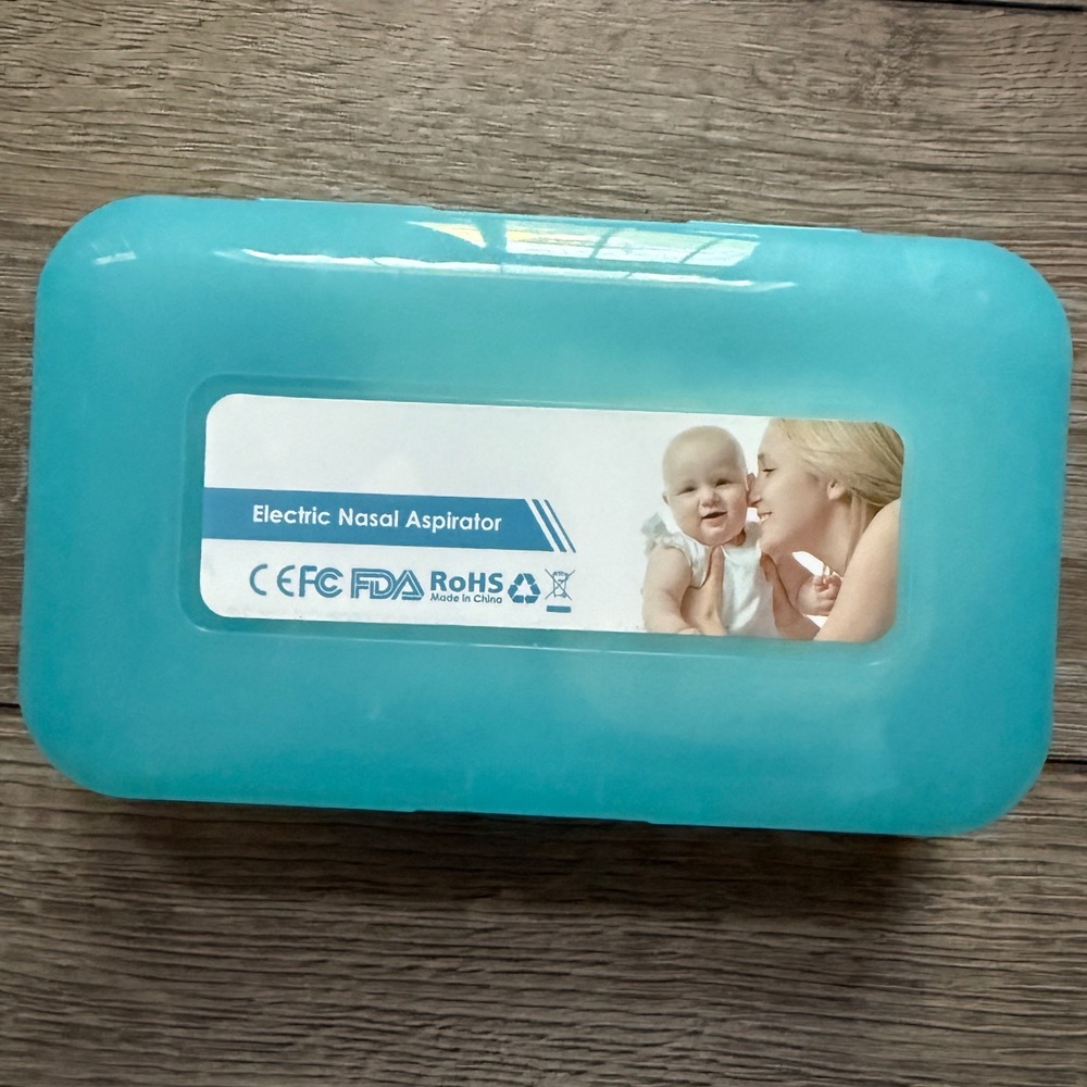 Electric Baby Nasal Aspirator Silicone Attachment Refill Tips with Storage Case
